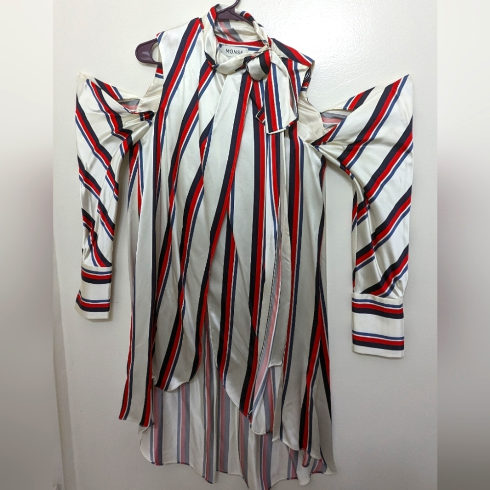 Monse Satin Shirtdress